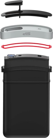 Жесткий диск Silicon Power USB3.0 1TB SP010TBPHD65BS3G A65B Armor 1.8" черный