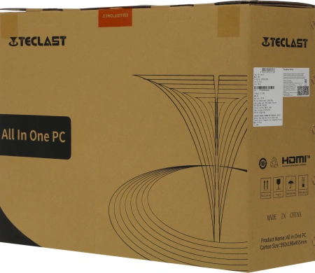 Моноблок Teclast K24 Air 23.8" Full HD i7 12700 (2.1) 16Gb SSD1Tb UHDG 730 Windows 11 Professional GbitEth WiFi BT 120W клавиатура мышь белый 1920x1080