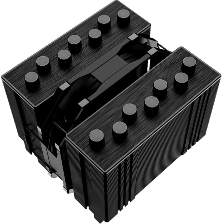 Устройство охлаждения(кулер) ID-Cooling SE-207-XT SLIM Soc-AM5/AM4/1151/1200/2066/1700 черный 4-pin 15-35dB Al+Cu 220W 760gr Ret