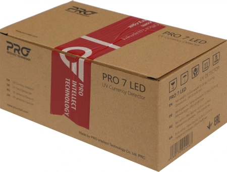 Детектор банкнот PRO 7 LED Т-06742 просмотровый мультивалюта