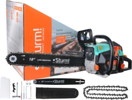 Бензопила Sturm! GC9945 2300Вт дл.шины:18" (45cm)