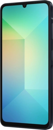 Смартфон Samsung SM-A065F Galaxy A06 128Gb 4Gb черный моноблок 3G 4G 2Sim 6.7" 720x1600 Android 14 50Mpix 802.11 a/b/g/n/ac GPS GSM900/1800 GSM1900 TouchSc microSD max1024Gb