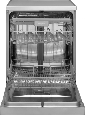 Посудомоечная машина Weissgauff DW 6138 Inverter Touch Inox нержавеющая сталь (полноразмерная) инвертер