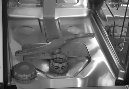 Посудомоечная машина встраив. Hyundai HBD 441 2100Вт узкая серебристый/белый