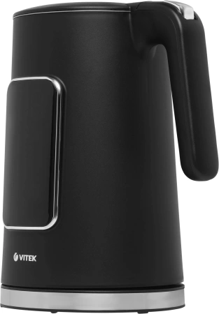 Чайник электрический Vitek VT-1162 1.7л. 2200Вт черный корпус: металл/пластик