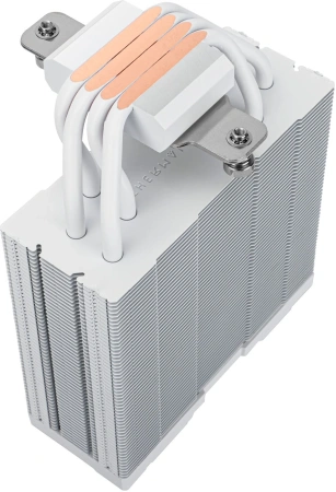 Устройство охлаждения(кулер) Thermalright Assassin Spirit 120 Vision ARGB Soc-AM5/AM4/1200/1700/1851 белый 4-pin 25.6dB Al+Cu LCD Ret (AS120-VISION-WH-ARGB)