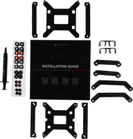 Система водяного охлаждения ID-Cooling SL240 Soc-AM5/AM4/1151/1200/2066/1700 4-pin 14-30dB Al+Cu 300