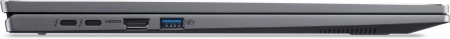 Ноутбук Acer Swift Go 16 SFG16-72-790F Core Ultra 7 155H 16Gb SSD1Tb Intel Arc 16" IPS WQXGA (2560x1600) Windows 11 Home metall WiFi BT Cam (NX.KUBCD.001)