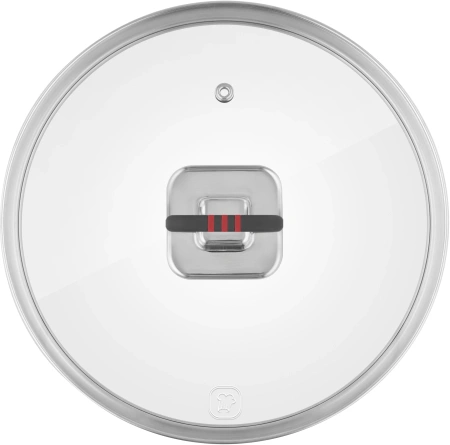 Крышка Rondell Stripes RDA-1619 d=20см крыш.прозрачный руч.серая