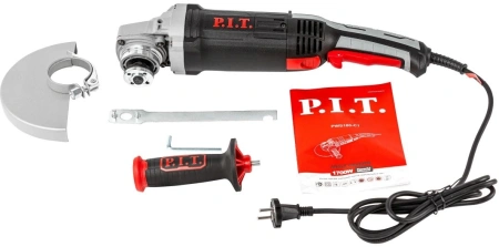 Углошлифовальная машина P.I.T. PWS180-C1 1700Вт 8500об/мин рез.шпин.:M14 d=180мм