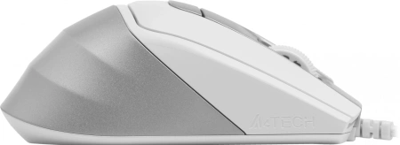 Мышь A4Tech Fstyler FM45S Air белый/серебристый оптическая (2400dpi) silent USB (7but)
