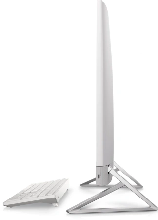 Моноблок Dell Inspiron 7730 27" Full HD i5 1334U (1.3) 16Gb SSD512Gb Iris Xe CR Windows 11 Professional GbitEth WiFi BT 90W клавиатура мышь Cam серебристый 1920x1080