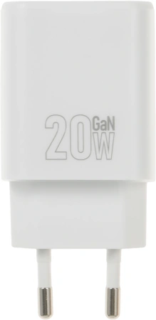 Сетевое зар./устр. Hoco N60 Gentle 20W 3A (PD+QC+AFC) USB Type-C универсальное белый (44228)