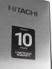 Холодильник Hitachi HRTN7489DF BSLCS 2-хкамерн. серебристый (HRTN7489DFBSLCS)