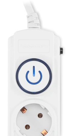 Сетевой фильтр Ippon BK-6-EU-5-16-W 5м (6 розеток) белый (коробка)