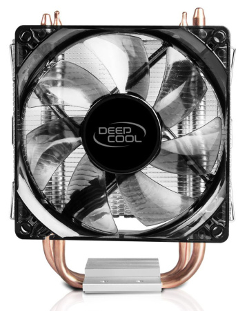 Устройство охлаждения(кулер) Deepcool GAMMAXX 200 V2 Soc-AM4/1151/1200/1700 4-pin 18-24dB Al+Cu 100W 326gr Ret