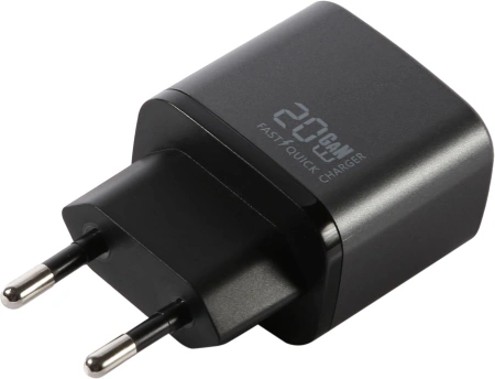 Сетевое зар./устр. Redline Pro XC-1 20W 3A (PD) универсальное черный (УТ000038326)