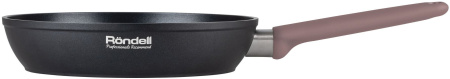Сковорода Rondell Bueno RDA-1583 круглая 24см покрытие: Xylan Plus ручка несъемная (без крышки) черный