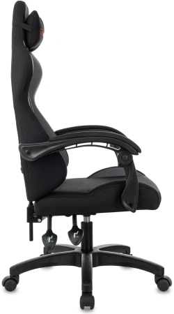 Кресло игровое Zombie Void черный/серый с подголов. крестов. пластик