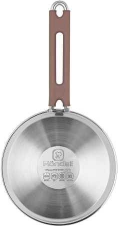 Ковш Rondell Etery RDS-1598 1.3л. d=16см (с крышкой) стальной