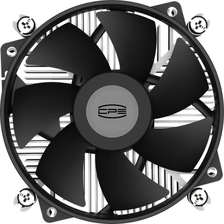 Устройство охлаждения(кулер) PcCooler R95S-I Soc-1200/1700/1851 серебристый/черный 4-pin 31.1dB Al 95W 360gr Ret (R95S-XXNIXX-CL)