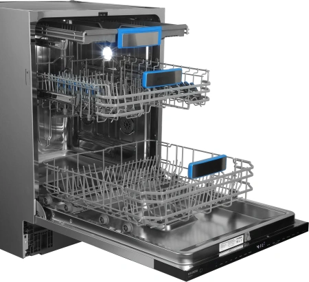 Посудомоечная машина встраив. Hyundai HBD 685 2100Вт полноразмерная нержавеющая сталь инвертер