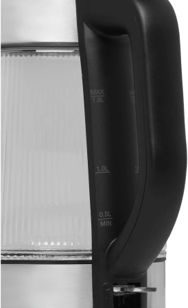 Чайник электрический Vitek VT-7017 1.8л. 2200Вт прозрачный корпус: стекло