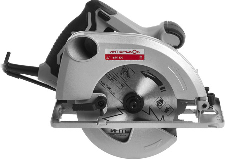 Циркулярная пила (дисковая) Интерскол ДП-165/1300 1300Вт (ручная) D диска.:165мм (551.2.0.70)