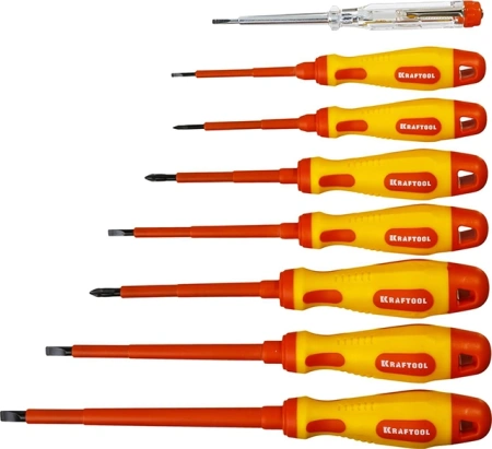 Набор отверток Kraftool 250088-H8 в компл.:8 предметов