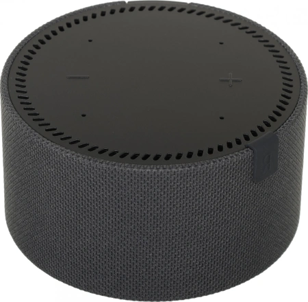 Умная колонка Yandex Станция Мини с часами Алиса черный 10W 1.0 BT 10м (YNDX-00020K)