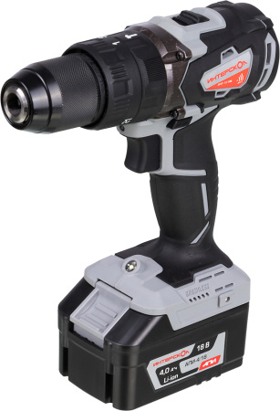 Дрель-шуруповерт Интерскол ДАУ-13/18В аккум. патрон:быстрозажимной (кейс в комплекте) (574.4.1.70)