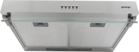Вытяжка встраиваемая Gorenje WHU629EX/M нержавеющая сталь управление: кнопочное (1 мотор)