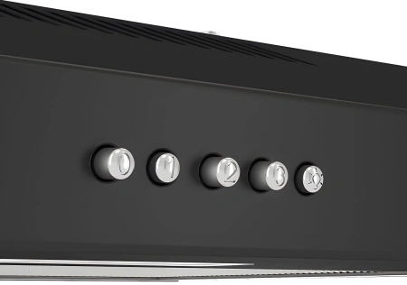 Вытяжка встраиваемая Elikor ECO BK 50 черный управление: кнопочное (2 мотора)