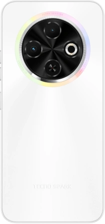 Смартфон Tecno Spark 30C 128Gb 6Gb белый моноблок 3G 4G 2Sim 6.67" 720x1600 Android 14 48Mpix 802.11 a/b/g/n/ac NFC GPS GSM900/1800 TouchSc Protect VidConf FM microSD max1024Gb