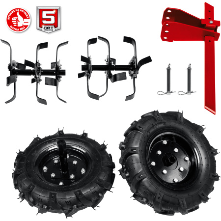 Мотоблок Зубр МТШ-500 бензиновый 5.15кВт 7л.с.