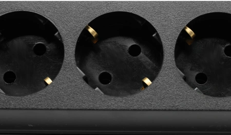 Сетевой фильтр Most RG 3м (6 розеток) черный (коробка)