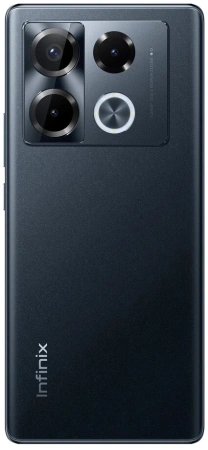 Смартфон Infinix X6850 Note 40 Pro 256Gb 12Gb черный моноблок 3G 4G 2Sim 6.78" 1080x2436 Android 14 108Mpix 802.11 a/b/g/n/ac NFC GPS GSM900/1800 GSM1900 TouchSc Protect FM