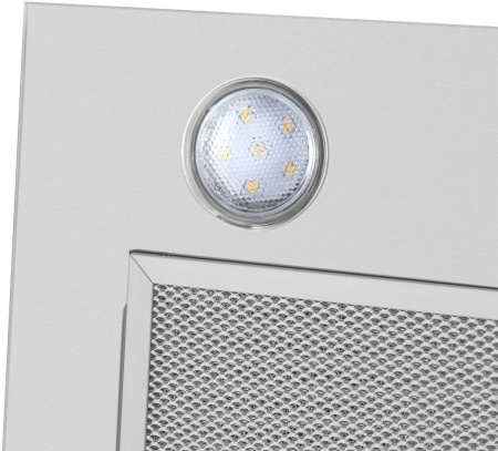 Вытяжка встраиваемая Maunfeld Crosby Singl 5028 нержавеющая сталь управление: кнопочное (1 мотор)