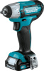 Гайковерт Makita TW140DWAE аккум. патрон:квад.3/8" (кейс в комплекте)
