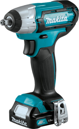Гайковерт Makita TW140DWAE аккум. патрон:квад.3/8" (кейс в комплекте)