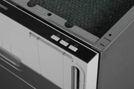 Посудомоечная машина встраив. Hyundai HBD 441 2100Вт узкая серебристый/белый