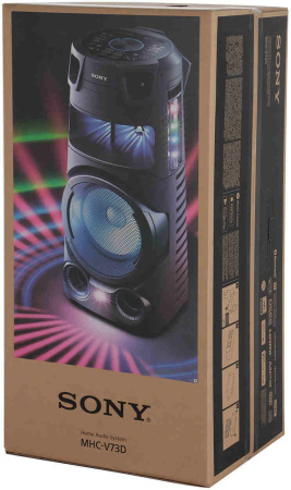 Минисистема Sony MHC-V73D черный/CD/CDRW/DVD/DVDRW/FM/USB/BT