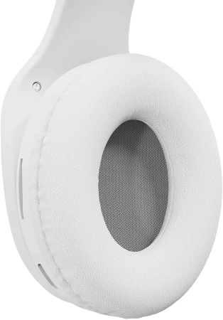 Гарнитура накладные Digma BT-17 белый беспроводные bluetooth оголовье (BT17W)