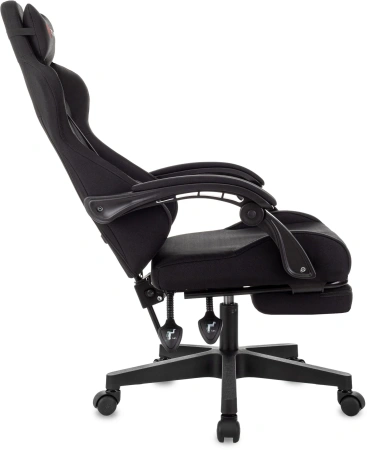 Кресло игровое Zombie Shadow черный Neo Black с подголов. крестов. пластик подст.для ног пластик черный