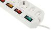 Сетевой удлинитель Most A10 5м (6 розеток) белый (пакет ПЭ)
