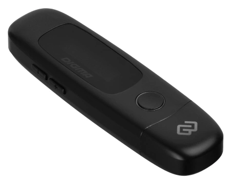 Плеер Flash Digma U4 8Gb черный/0.91"/FM/microSDHC