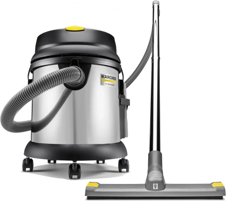 Строительный пылесос Karcher NT 27/1 Me Adv 1380Вт (уборка: сухая/сбор воды) серый