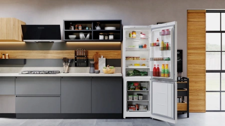 Холодильник Hotpoint HT 4180 W 2-хкамерн. белый/серебристый (869892400380)