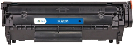 Картридж лазерный G&G GG-Q2612A GG-Q2612A UNIVERSAL черный (2000стр.) для HP 1010/1012/1015/1018/Can