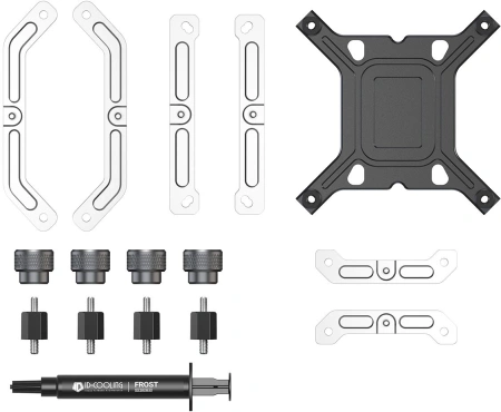 Система водяного охлаждения ID-Cooling FX360 Inf ARGB Soc-AM5/AM4/1200/1700/1851 белый 4-pin 27.2dB Al+Cu 350W Ret (FX360 INF WHITE)